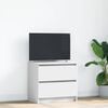 vidaXL TV Cabinet White 60x35x54 cm Engineered Wood