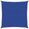 vidaXL Sunshade Sail 160 g/m&sup2; Square Blue 3.6x3.6 m HDPE