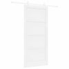vidaXL Sliding Door 93 x 202 cm Engineered Wood White