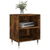 vidaXL Bedside Cabinets 2 pcs Smoked Oak 40x30x50 cm Engineered Wood