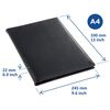 rillstab Display Book A4 Ambassador Luxe 20 Pockets Black