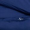 vidaXL Duvet Cover Set Navy Blue 260x240 cm Cotton