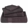 vidaXL Towels "FROGN" 4 pcs Anthracite 100x200 cm 360 gsm