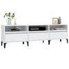 vidaXL TV Cabinet White 150x30x44.5 cm Engineered Wood