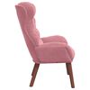 vidaXL Armchair Pink 69 x 74 x 93 cm Velvet