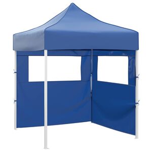 vidaXL Party Tent Folding Blue 200 x 200 x 315 cm Oxford Fabric