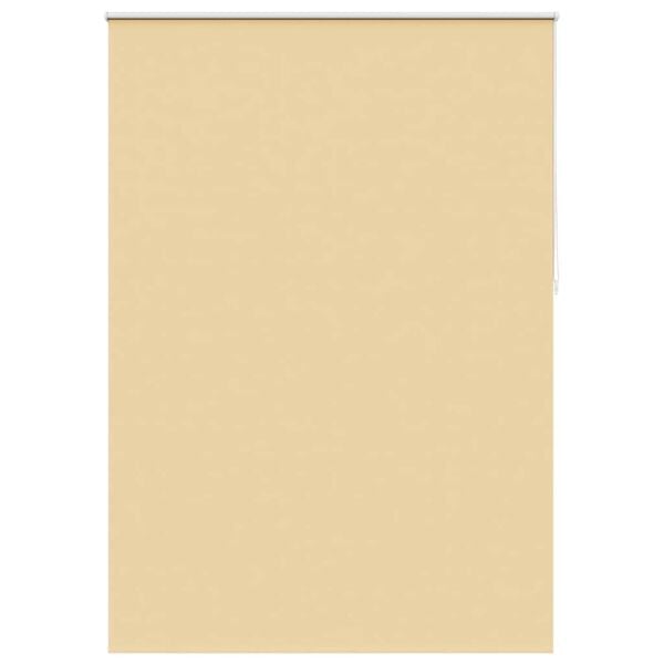 vidaXL Roller blind blackout 144.4x230 cm Fabric Width 140 cm beige