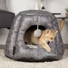 Scruffs & Tramps Cat Bed Knightsbridge 48x38 cm Grey
