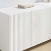 vidaXL TV Wall Cabinet White 59.5 x 31 x 40 cm Engineered Wood