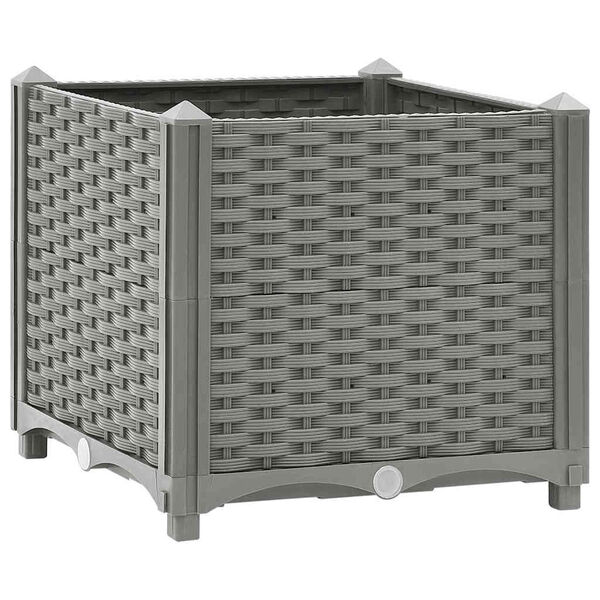 vidaXL Raised Bed 40x40x38 cm Polypropylene