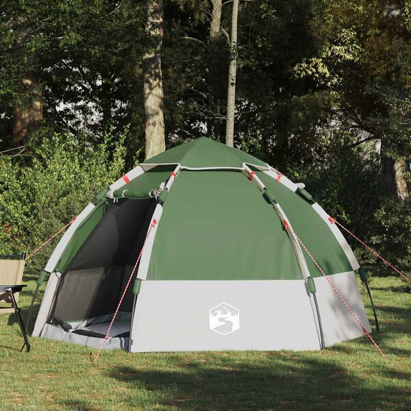 vidaXL Instant Tent Folding Green 280 x 280 x 160 cm Steel