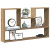 vidaXL Wall Shelf Artisian Oak 99x15x60 cm Engineered Wood