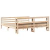 vidaXL Bed Frame with Headboard without Mattress 200x200 cm