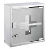 HI Medicine Cabinet 30x12x30 cm Stainless Steel