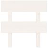 vidaXL Bed Headboard White 93.5x3x81 cm Solid Wood Pine