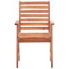 vidaXL Outdoor Dining Chairs 3 pcs Solid Acacia Wood