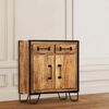 vidaXL Sideboard 65x30x70 cm Solid Mango Wood