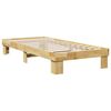 vidaXL Bed Frame without Mattress 80x200 cm Solid Wood Oak