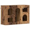 vidaXL Hanging Cabinet ELST Old Wood 60 x 20 x 40 cm Engineered Wood