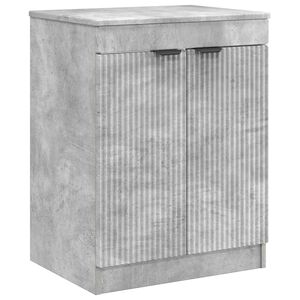 vidaXL Bathroom Cabinet Concrete Grey 54 x 41 x 70 cm Engineered Wood