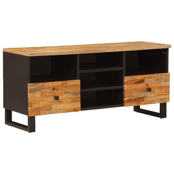 vidaXL TV Cabinet Corona Brown 100 x 33 x 46 cm Solid Mango Wood