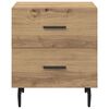 vidaXL Bedside Cabinet Artisan Oak 40 x 35 x 47.5 cm Engineered Wood