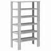 vidaXL Shoe Rack Grey Sonoma 61x32x105 cm Engineered Wood