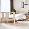 vidaXL Bed Frame without Mattress Small Double Solid Wood