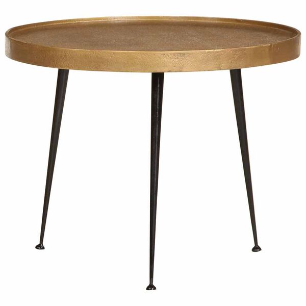 vidaXL Coffee Table 2 pcs Golden Engineered Wood