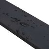 vidaXL Rubber Edge for Snow Plow Black 250x10x1 cm