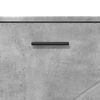 vidaXL Bathroom Cabinet with Drawer Concrete Grey 76.5 x 35 x 64 cm