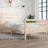 vidaXL Bed Frame without Mattress Solid Wood Pine 90x200 cm