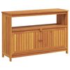 vidaXL Garden Console Table 110x35x75 cm Solid Wood Acacia