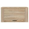 vidaXL Wall-mounted Shoe Cabinet Sonoma Oak 70x35x38 cm Engineered Wood