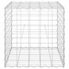 vidaXL Cube Gabion Raised Bed Steel Wire 50x50x50 cm