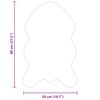 vidaXL Faux Sheepskin Rug Tafalla Cream 50 x 80 cm Polyester