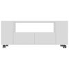 vidaXL TV Cabinet White 120x35x48 cm Engineered Wood
