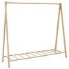vidaXL Clothes Rack with Shelves 106x34x102 cm Bamboo