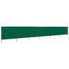 vidaXL 6-panel Wind Screen Fabric 800x160 cm Green