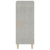 vidaXL Sideboard Concrete Grey 34.5x34x90 cm Engineered Wood