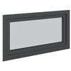 vidaXL Basement Window "RISOR" 110x60 cm Tilt&Turn DIN Left Anthracite