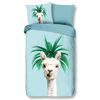 Good Morning Kids Duvet Cover PALLAMA 140x200/220 cm Light Blue