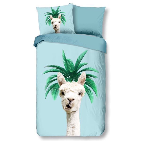 Good Morning Kids Duvet Cover PALLAMA 140x200/220 cm Light Blue