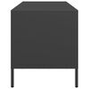 vidaXL TV Cabinet Black 101.5x39x43.5 cm Cold-rolled Steel