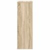 vidaXL Plant Stand Sonoma Oak 33x33x100 cm Engineered Wood