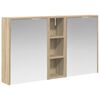 vidaXL Bathroom Cabinet Set 3 pcs 106 x 16 x 62.5 cm Engineered wood