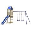 vidaXL Outdoor Playset Impregnated Wood Pine