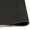 vidaXL Kitchen Rug Washable Coffee Grey 60x180 cm Velvet