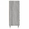 vidaXL Sideboard Grey Sonoma 69.5x34x90 cm Engineered Wood