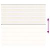 vidaXL Zebra Blind Marble Beige 165x150 cm Fabric Width 160.9 cm Polyester